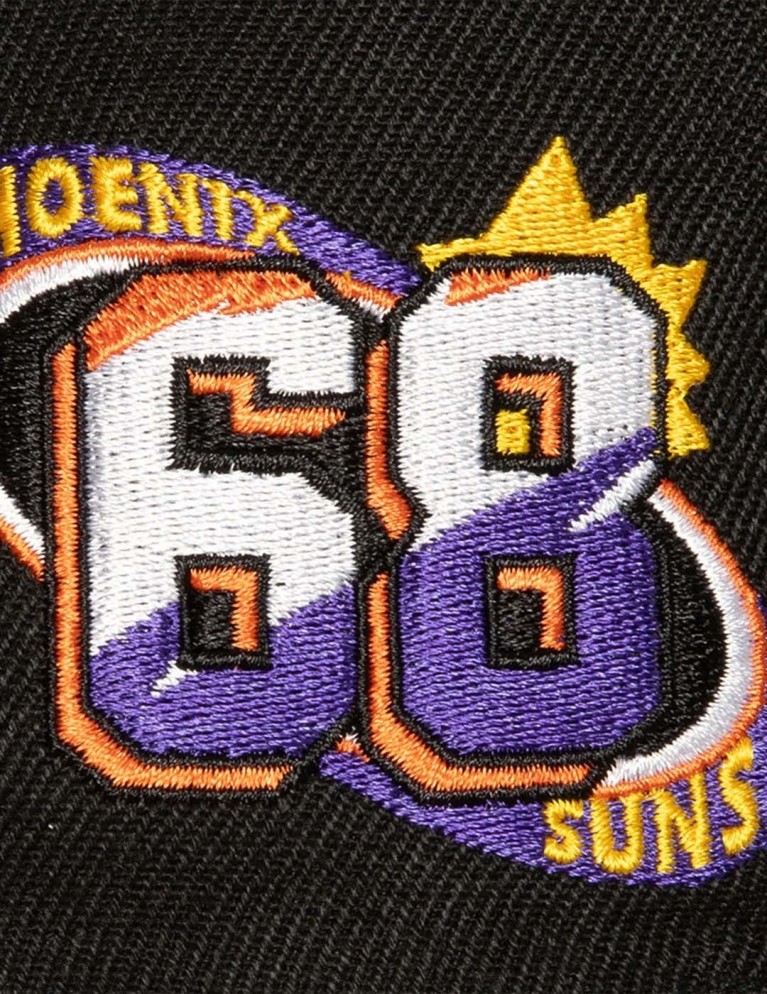 Gorra MITCHELL & NESS suns snapback black